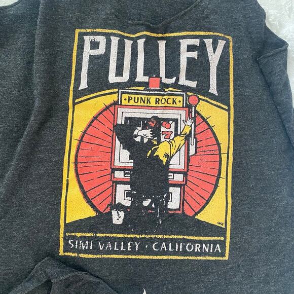 Lot of 3 Pulley Womens Size Large Tank Tops Punk Rock Band Music Hardcore - Picture 2 of 6